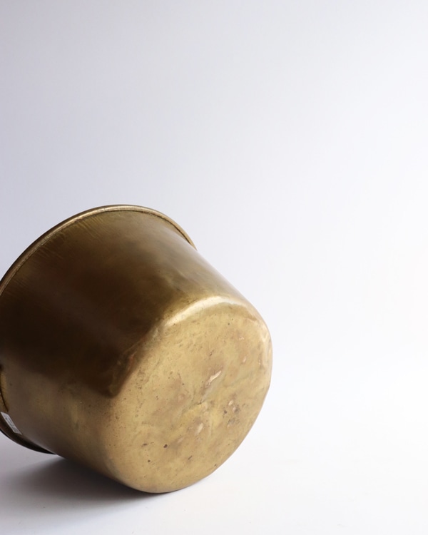 Brass Pail / A｜真鍮製のバケツ