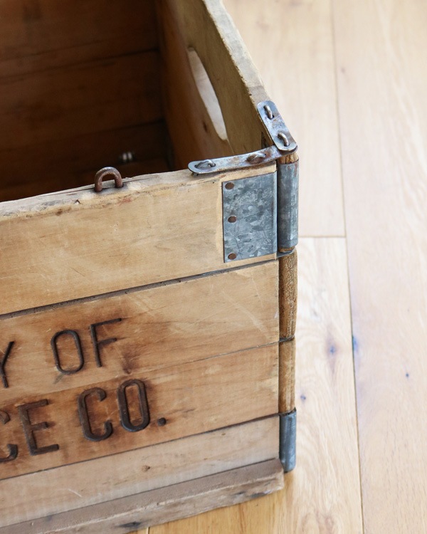 Wire Sewed Folding Wood Box A�å磻�䡼�֤����ޤꤿ������Ȣ A