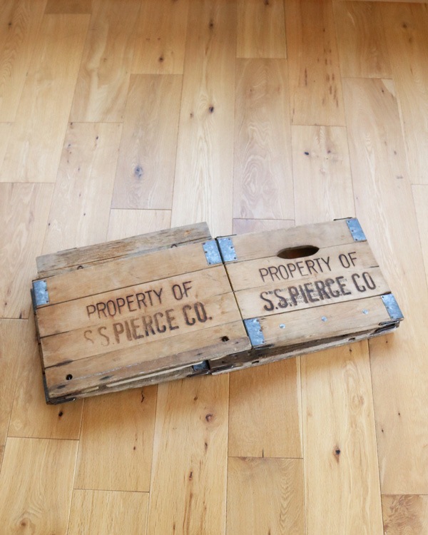 Wire Sewed Folding Wood Box A�å磻�䡼�֤����ޤꤿ������Ȣ A