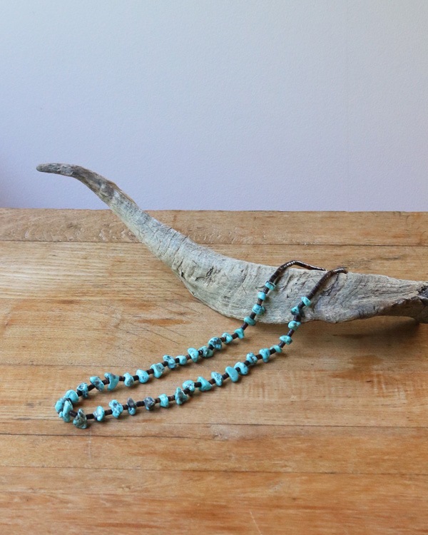 Nugget Turquoise Heishi Necklace�åʥ��åȥ����������إ����ͥå��쥹