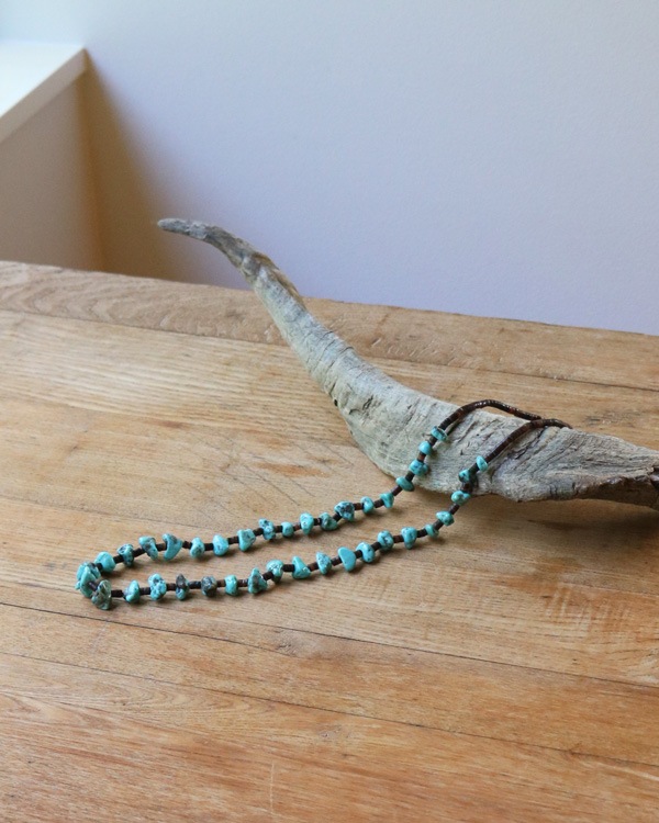Nugget Turquoise Heishi Necklace�åʥ��åȥ����������إ����ͥå��쥹