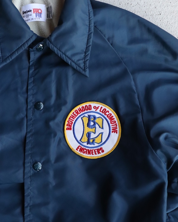 Vintage 70s Navy KING LOUIE Coach Jacket (M)