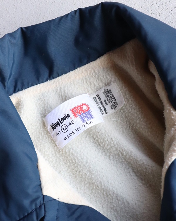 Vintage 70s Navy KING LOUIE Coach Jacket (M)