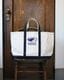 Vintage 90s Navy L.L.BEAN Canvas Tote (L)