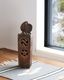 1920s Folk Art ��Whirling Log & Star�� Candle Wall Box��1920ǯ�� �ե����������� ���åɡ������ɥ륦������ܥå���