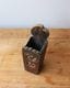 1920s Folk Art ��Whirling Log & Star�� Candle Wall Box��1920ǯ�� �ե����������� ���åɡ������ɥ륦������ܥå���