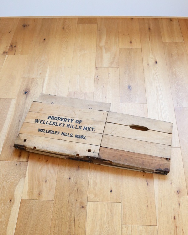 Wire Sewed Folding Wood Box B�å磻�䡼�֤����ޤꤿ������Ȣ B