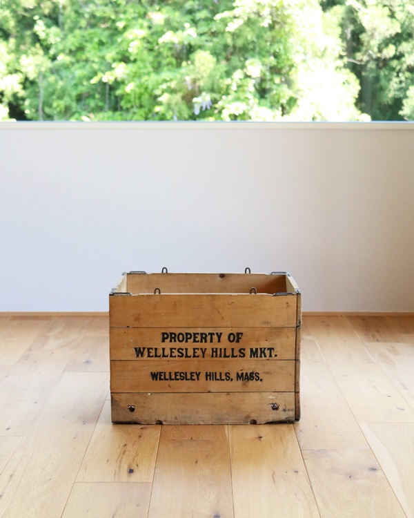 Wire Sewed Folding Wood Box B�å磻�䡼�֤����ޤꤿ������Ȣ B