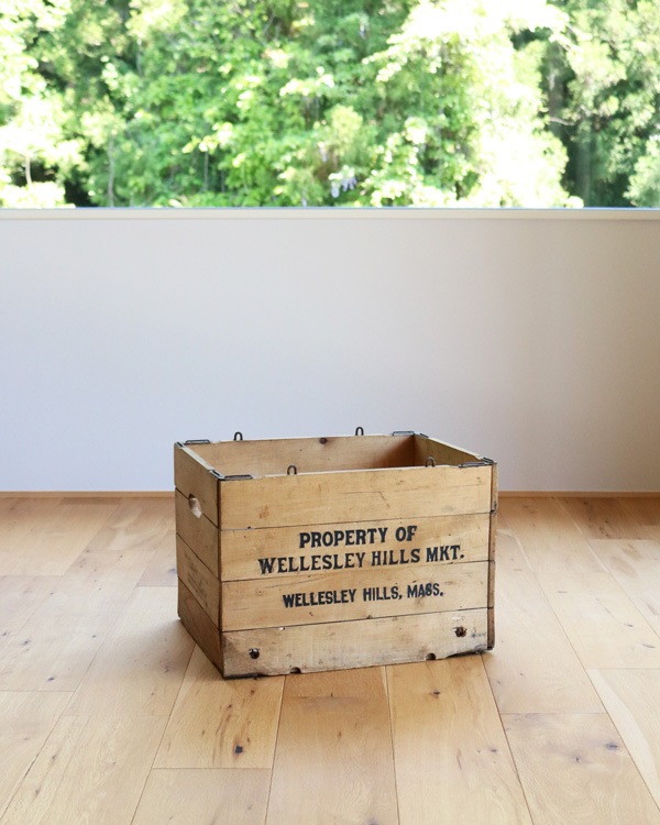 Wire Sewed Folding Wood Box B�å磻�䡼�֤����ޤꤿ������Ȣ B
