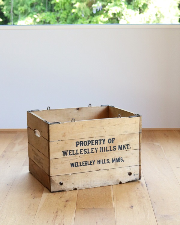 Wire Sewed Folding Wood Box B�å磻�䡼�֤����ޤꤿ������Ȣ B