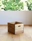 Wire Sewed Folding Wood Box B�å磻�䡼�֤����ޤꤿ������Ȣ B