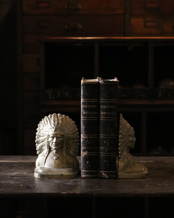 Indian Bookend Pair B｜インディアン ブックエンド ペア B