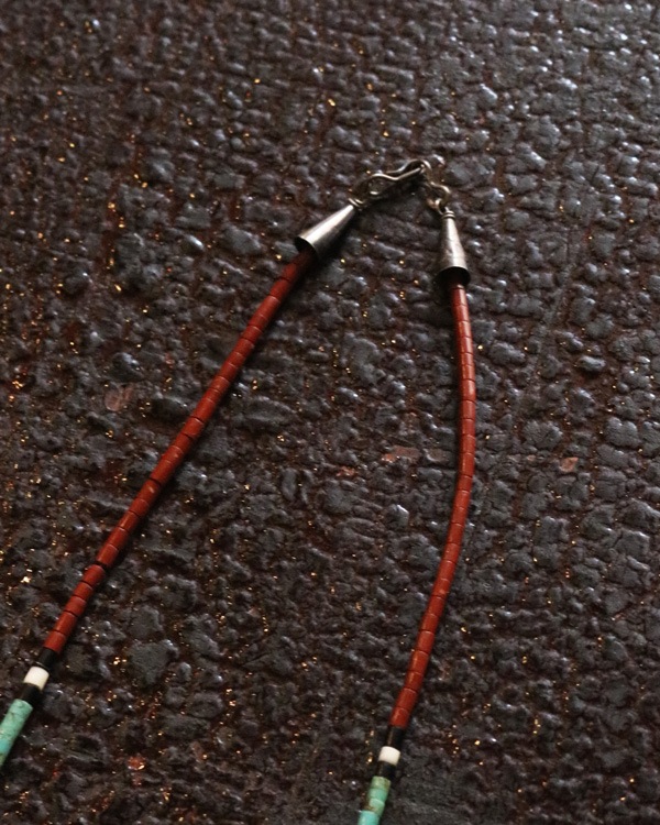 Turquoise & Heishi Necklace�å���������&�إ����ͥå��쥹