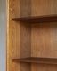 Oak Bookshelf with Adjustable Shelves & Steel Casters�å������Ǻ�Υ֥å��������