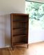 Oak Bookshelf with Adjustable Shelves & Steel Casters�å������Ǻ�Υ֥å��������