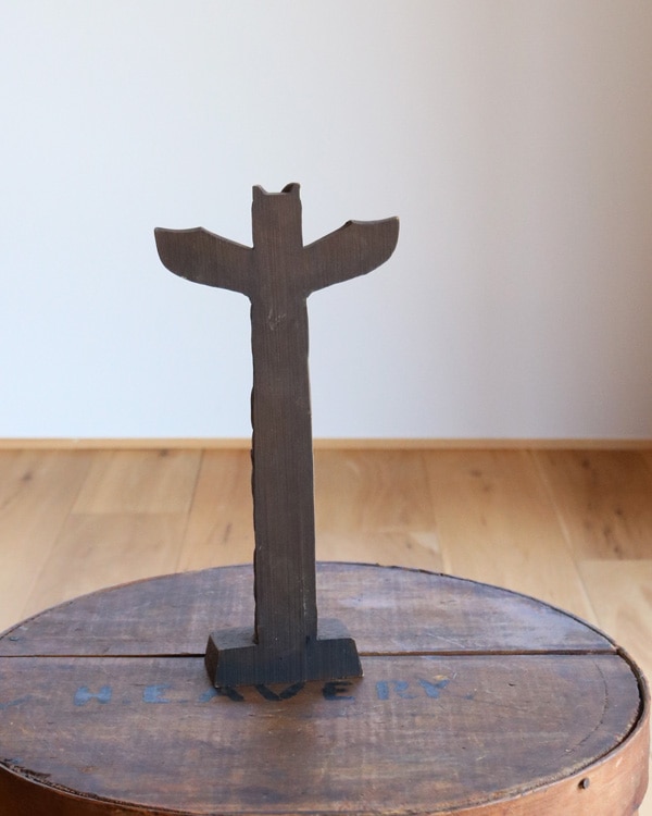 Chalkware Totem Pole Figurine��1960s�ˡå��硼�������� �ȡ��ƥ�ݡ����1960ǯ���