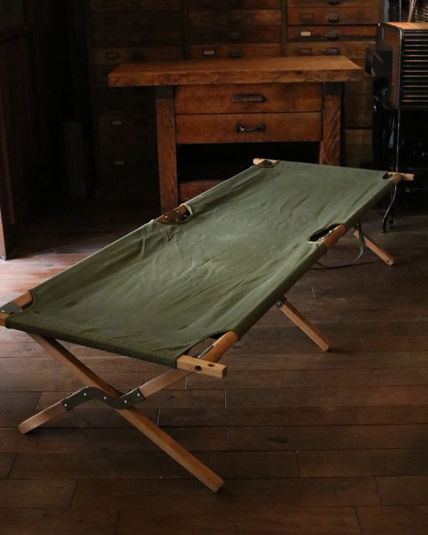 "U.S.ARMY" Folding Canvas Cot｜"U.S.ARMY" フォールディングキャンバスコット
