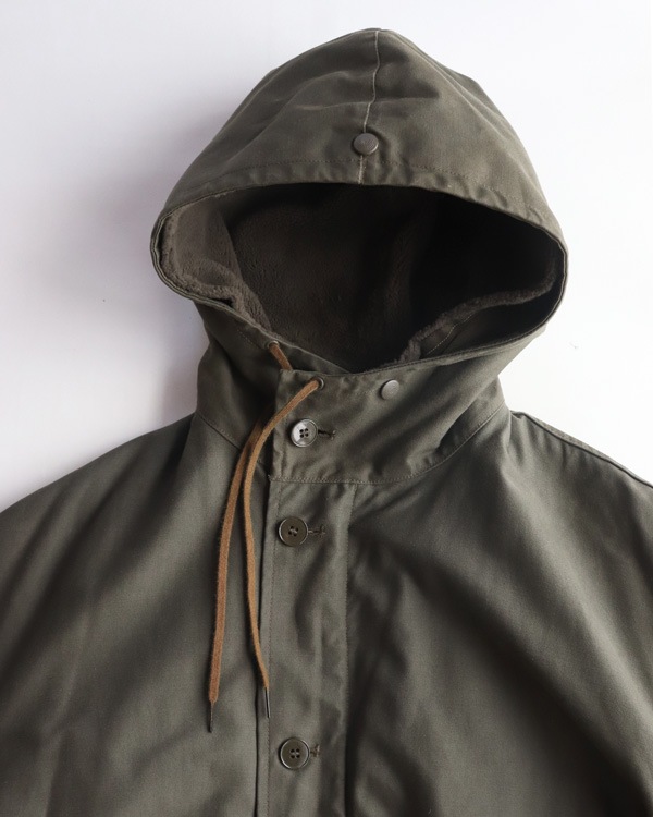 Vintage 80s Green German Mil. Field Parka (M/L)