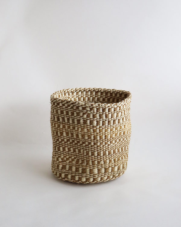 Sisal Cylinder Basket L-01�å������� ���������Х����å� L-01
