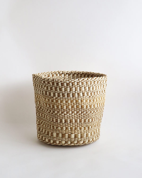 Sisal Cylinder Basket L-01�å������� ���������Х����å� L-01