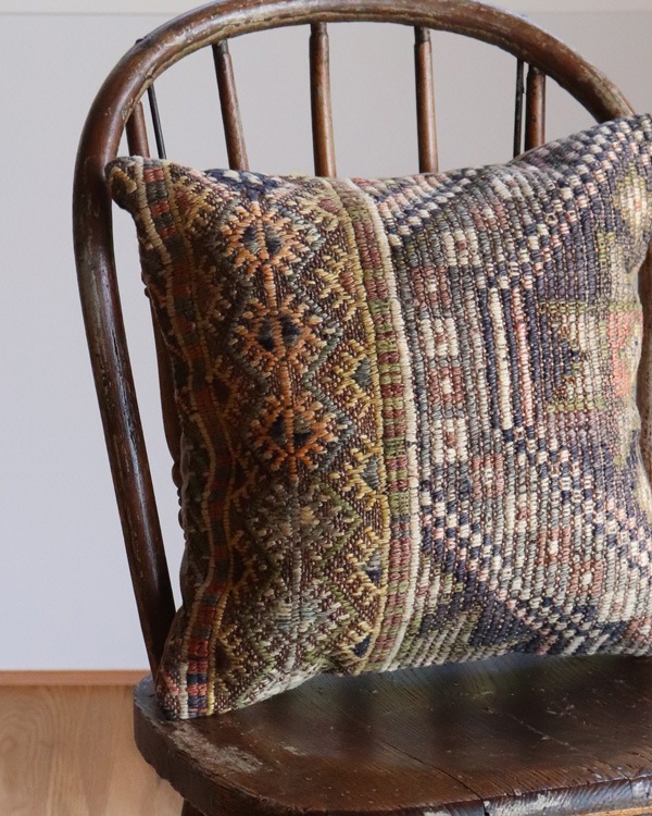 Old Kilim Cushion 40-C�å�����ɥ���९�å���� 40-C