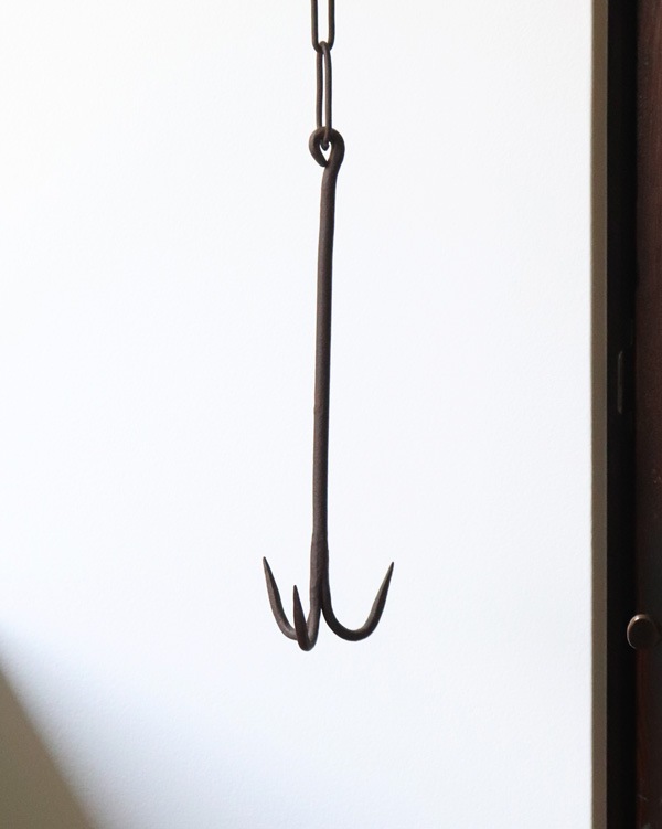 Hand Forged Hook w/chain C �åϥ�ɥե����� ��������եå� C
