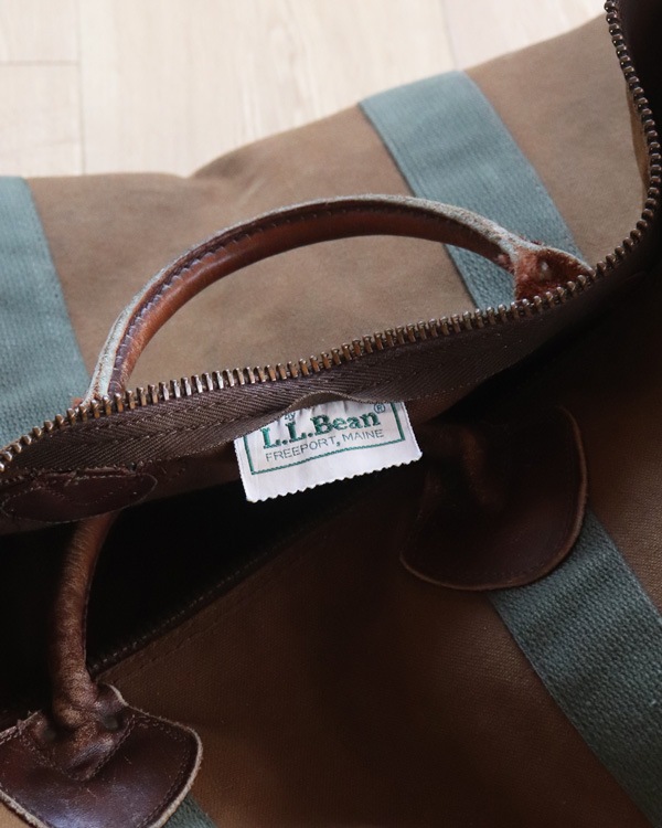 L.L.Bean Zipper Duffel Bag Large D.Brown��L.L.Bean ���åѡ����åե�Хå� �顼�� �������֥饦��