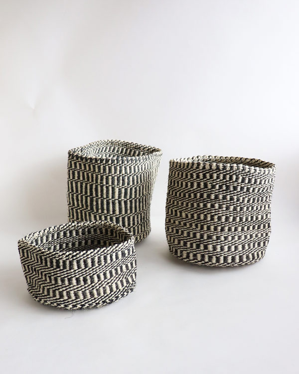 Sisal Cylinder Basket S-02�å������� ���������Х����å� S-02