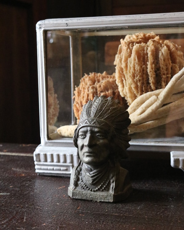 Indian Chief Coin Bank A｜インディアンモチーフの貯金箱 A