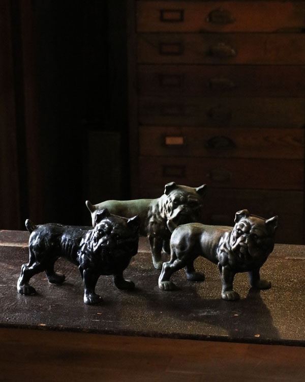 ビンテージ Bulldog ブルドッグ オブジェ オーナメント 置物 Bulldog Ornament D ｜ブルドッグオーナメント D