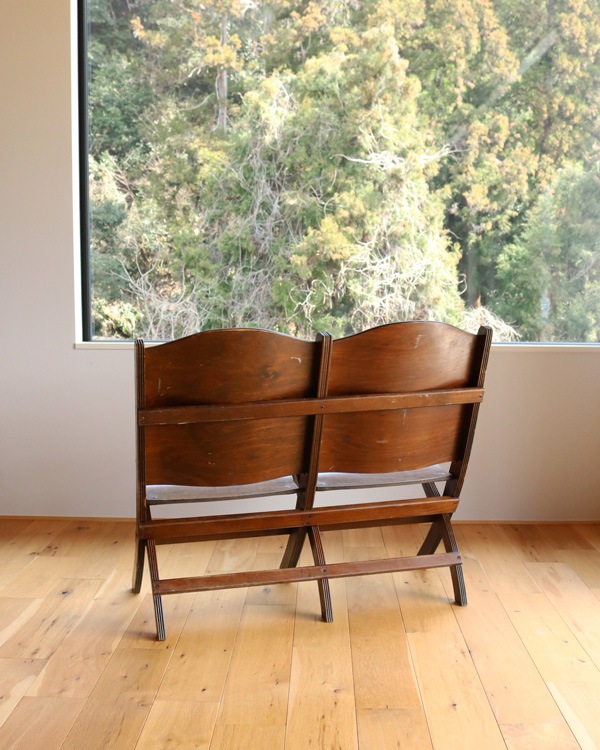 Folding Theater Bench -Double-�åե�����ǥ��� ���������٥�� ���֥�