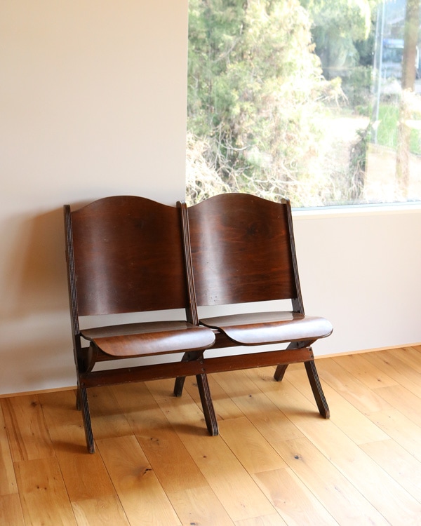 Folding Theater Bench -Double-�åե�����ǥ��� ���������٥�� ���֥�