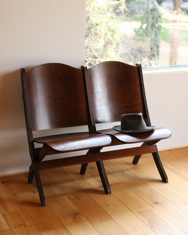Folding Theater Bench -Double-�åե�����ǥ��� ���������٥�� ���֥�