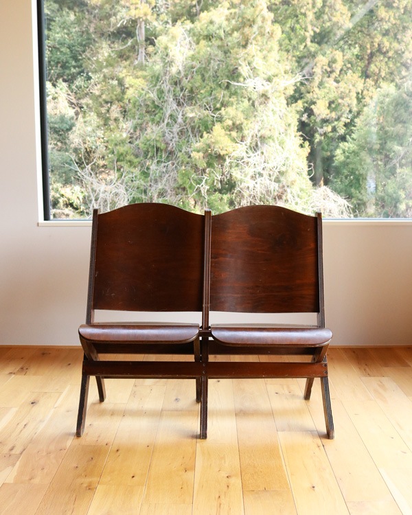 Folding Theater Bench -Double-�åե�����ǥ��� ���������٥�� ���֥�