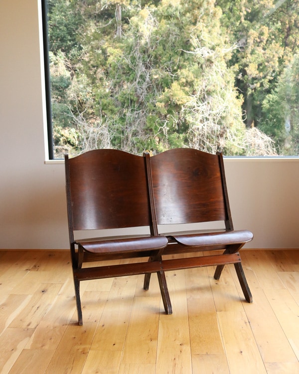 Folding Theater Bench -Double-�åե�����ǥ��� ���������٥�� ���֥�