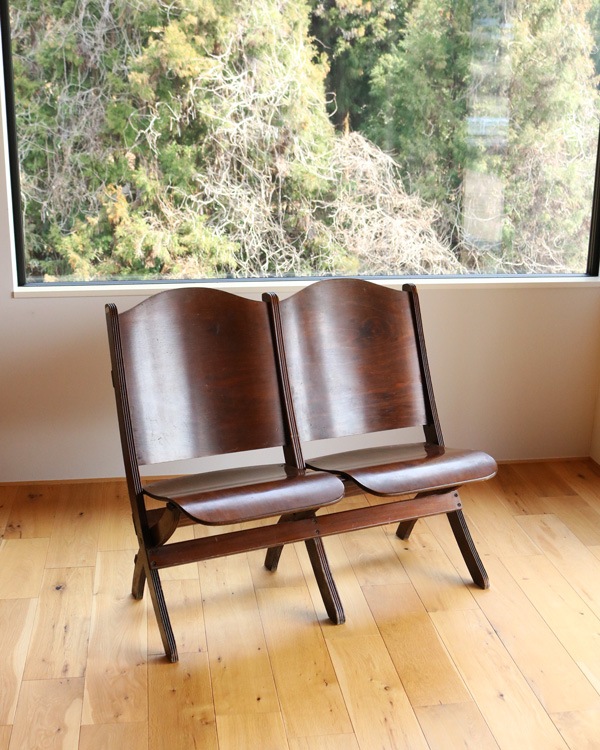 Folding Theater Bench -Double-�åե�����ǥ��� ���������٥�� ���֥�