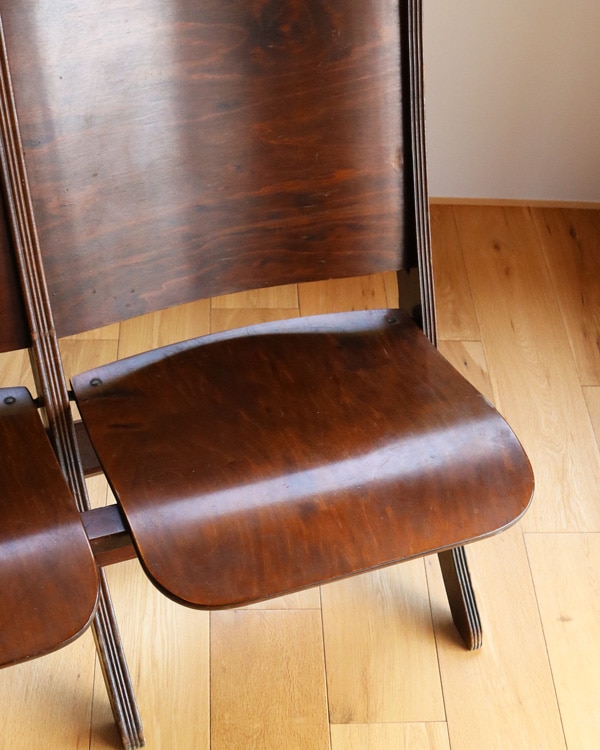 Folding Theater Bench -Double-�åե�����ǥ��� ���������٥�� ���֥�