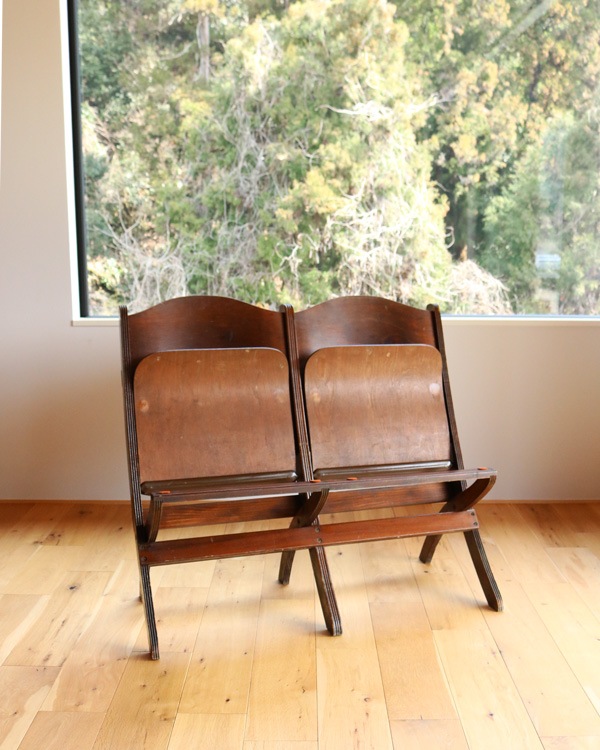 Folding Theater Bench -Double-�åե�����ǥ��� ���������٥�� ���֥�