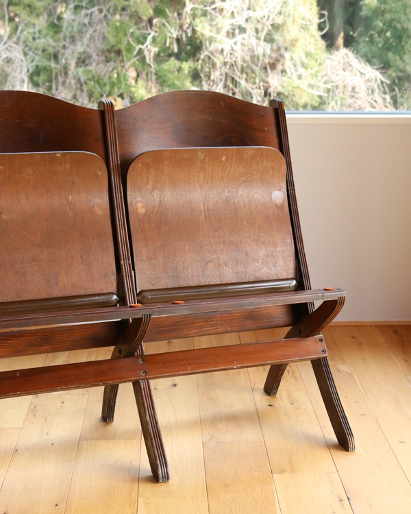 Folding Theater Bench -Double-�åե�����ǥ��� ���������٥�� ���֥�