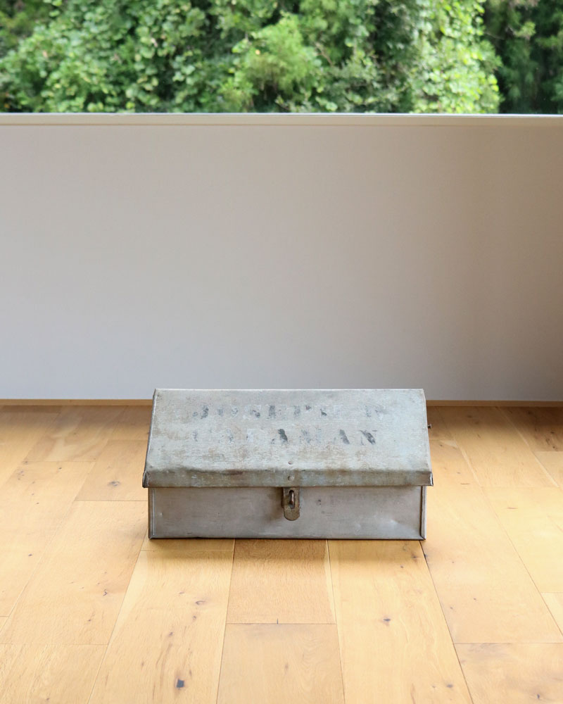 c.1950s Galvanized Steel Delivery Box｜1950年代頃 ガルバナイズド