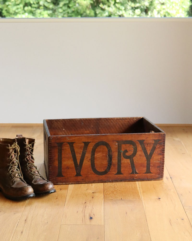 c.1920s “IVORY SOAP” Wood Crate｜1920年代頃 “IVORY SOAP” ウッド
