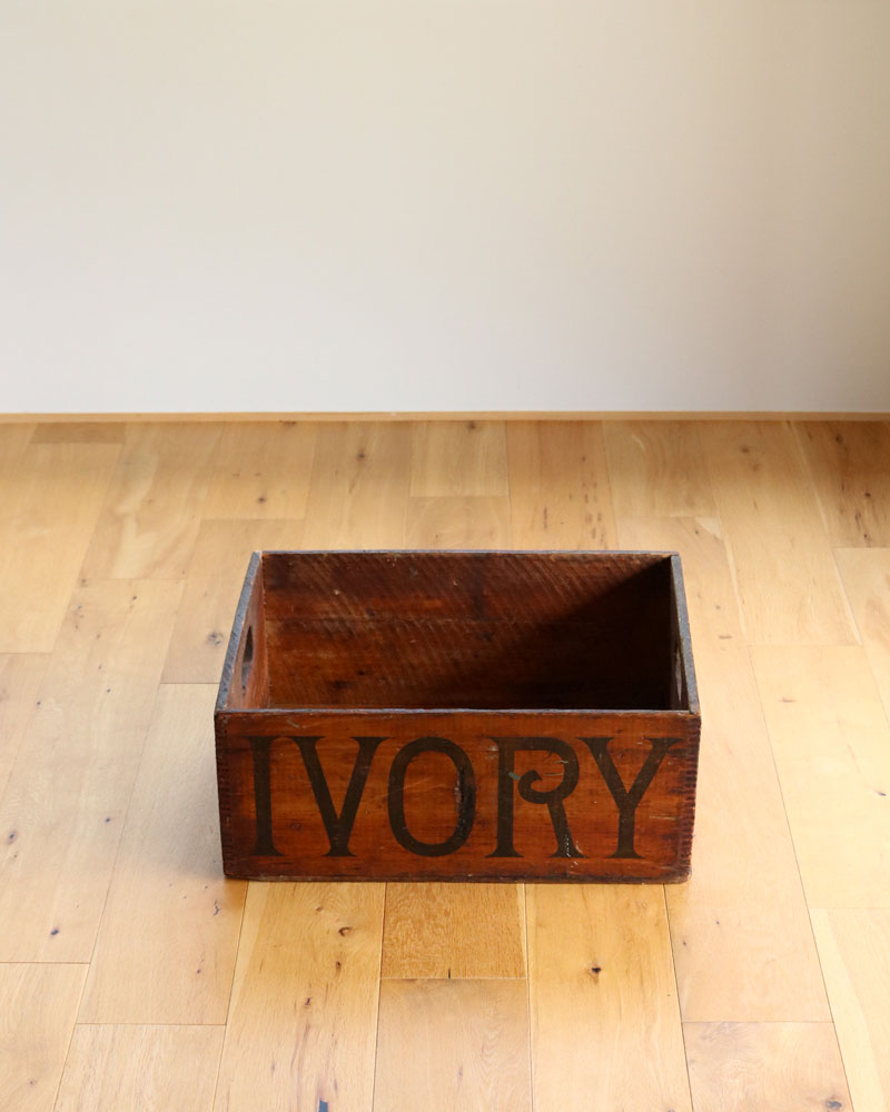 c.1920s “IVORY SOAP” Wood Crate｜1920年代頃 “IVORY SOAP” ウッド