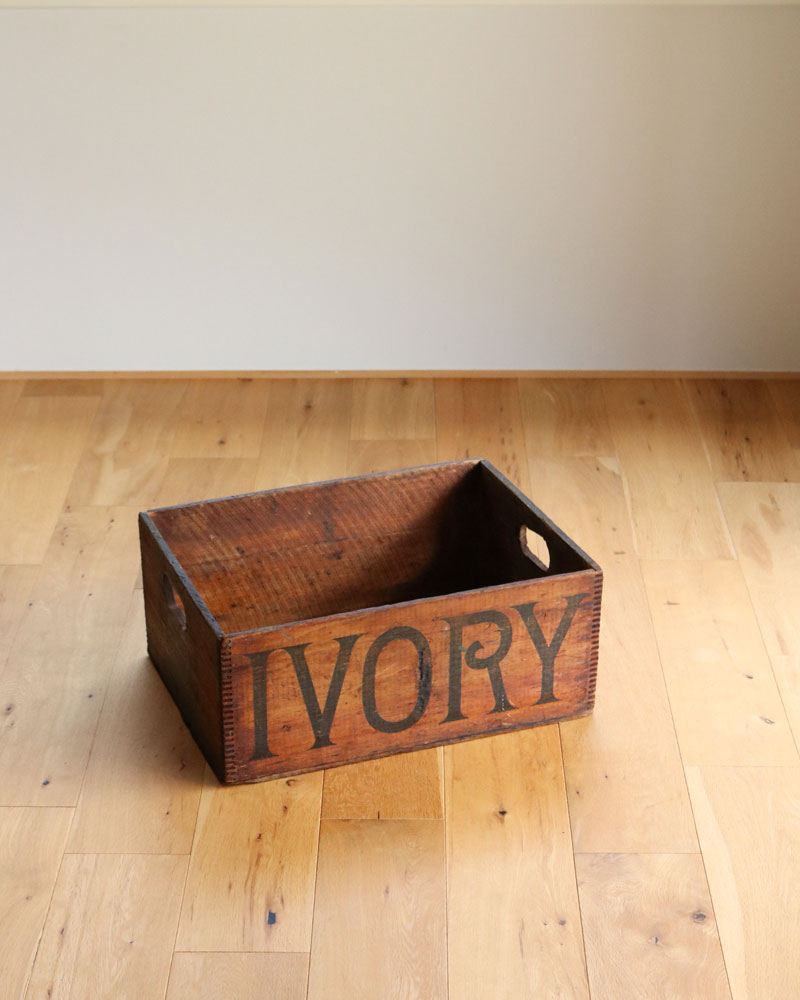 c.1920s “IVORY SOAP” Wood Crate｜1920年代頃 “IVORY SOAP” ウッド