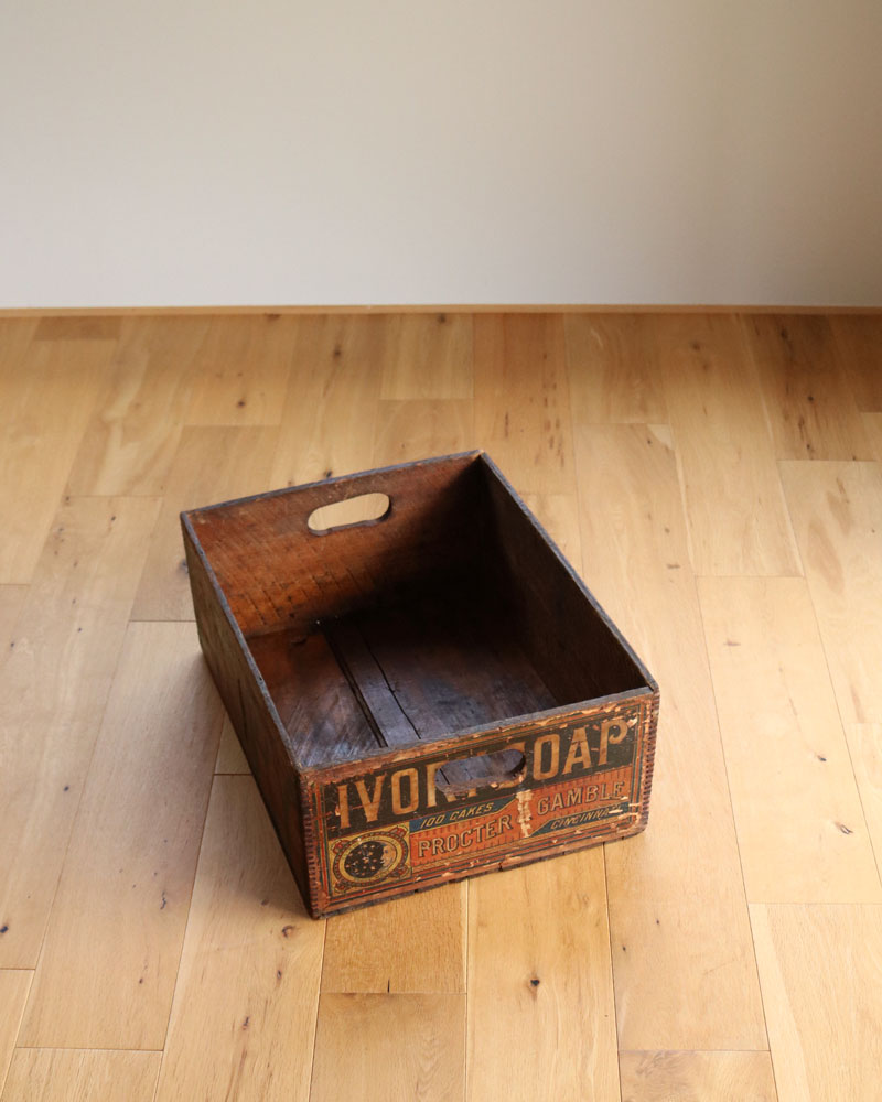 c.1920s “IVORY SOAP” Wood Crate｜1920年代頃 “IVORY SOAP” ウッド