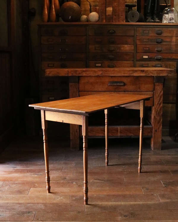 ヴィンテージ フォールディングテーブル 木製 引き出し付き デスク ビンテージ 175804274_o3.png?