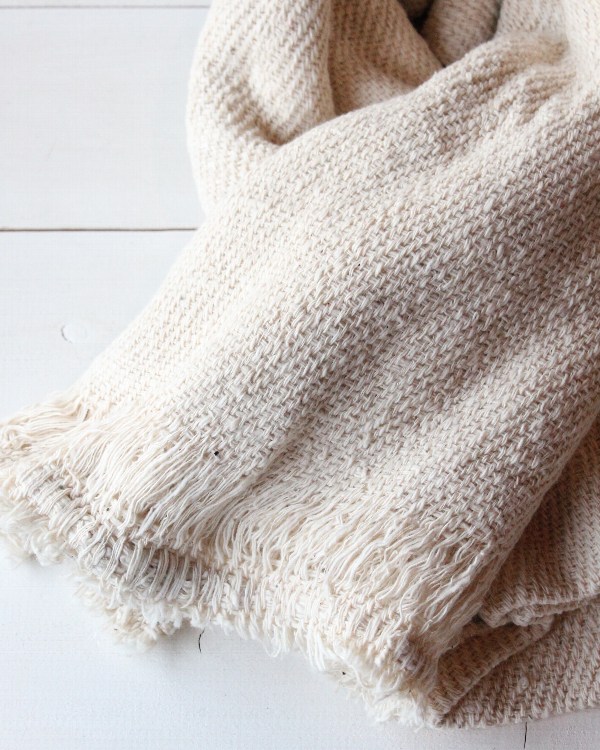 Khadi Blanket L｜カディ ブランケット L
