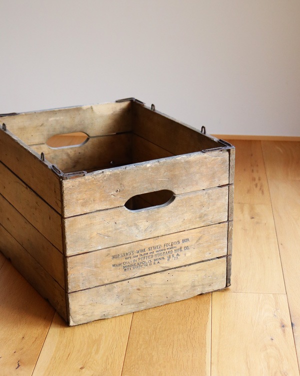 Wire Sewed Folding Wood Box/ 1928�å磻�䡼�֤����ޤꤿ������Ȣ��1928ǯ����