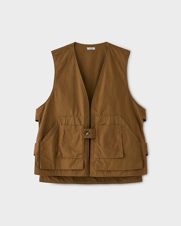 PHIGVEL フィグベル｜OLD FIELD VEST オールドフィールドベスト【BROWN