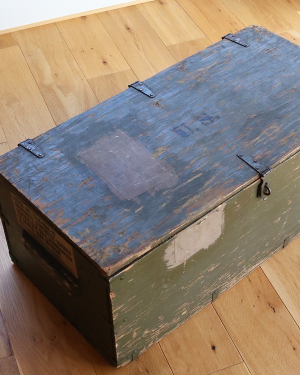 1940's U.S.ARMY Foot Locker��1940's U.S.ARMY �եåȥ��å���