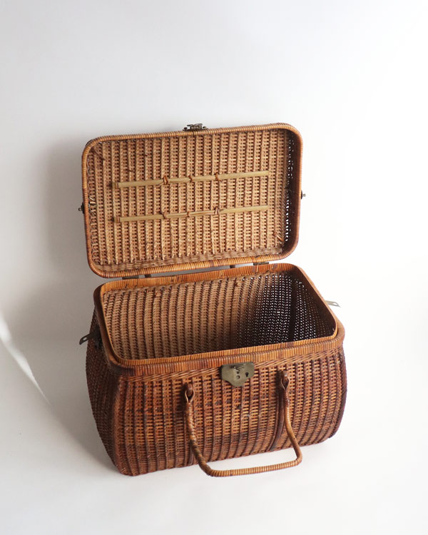 Rattan Picnic Basket�å饿��ԥ��˥å��Х����å� JPB-155